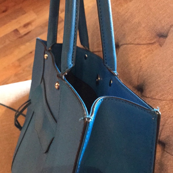 Blue Rebecca Minkoff statement bag - Picture 3 of 3